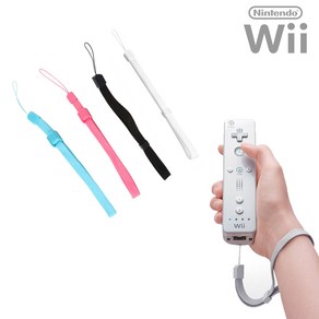 닌텐도 위 WII 리모컨 손목 스트랩, 화이트, 1개