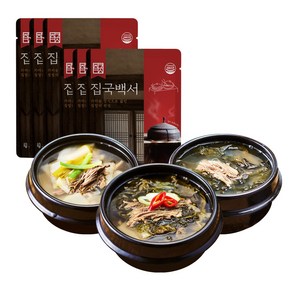 집국백서 온가족 시리즈 (소고기무국 2팩+소고기미역국 2팩+사골우거지국 2팩), 500g, 1개