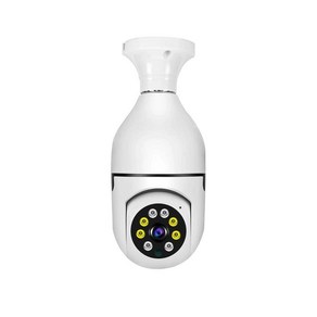 5G WIFI 360도 모니터링 전구형 감시카메라 원격 CCTV, CCTV(기본)-1080p 3.6mm, 1개