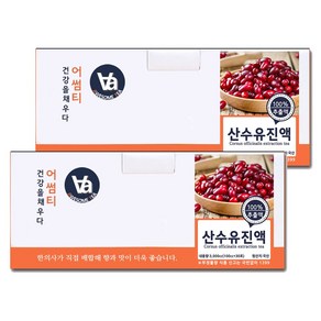 중저온추출 16시간 국산 산수유즙 진액 엑기스, 60개, 100ml