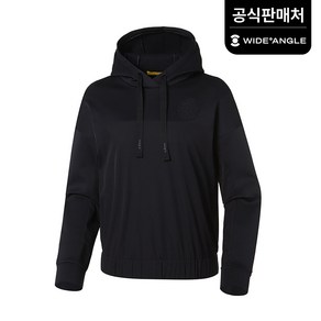 [와이드앵글 공식] 여성 WG 우븐 믹스 후드 티셔츠 ® L WWU22274Z1