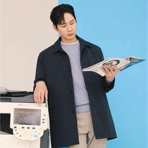 트레몰로 [TREMOLO] 세정 EB4SC511 네이비 라이너 탈착 트렌치코트