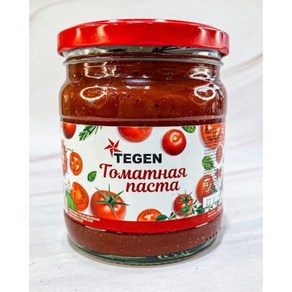 테겐 토마토페이스트 100% 430g TEGEN TOMATO PASTE 100% 430g, 1개