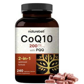 네이처벨 코큐텐 200mg 240캡슐 PQQ 유비퀴논, 1개