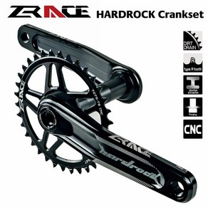 크랭크암 자전거 부품 부속 zace hadock 1 x 10 11 mtb xctdhf 170175mm32t34t36tbb83bb6873 체인세트용, 175 bb83, 38톤, bb92, 1개