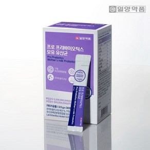 일양약품 프로 프리바이오틱스 모유 유산균 6박스, 105g, 6개