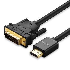 유그린 HDMI to DVI 케이블, 1개, 1m