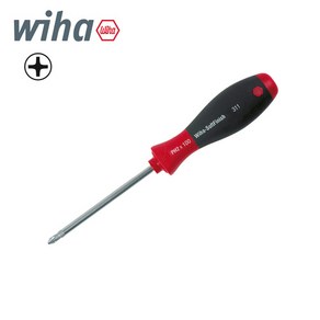 WIHA/이하 소프트그립드라이버 311 PH2x100 십자드라이버, 1개