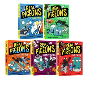 [세계책방] 리얼 피죤 5권 세트 영어원서 Real Pigeons 음원