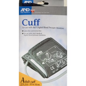 A&D 혈압검사용커프 커프 혈압측정기 Adult cuff, 1개