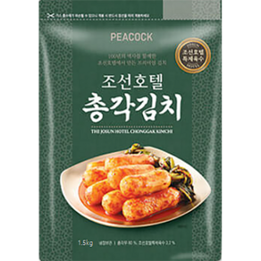 [피코크] 조선호텔 총각김치 3kg, 1개