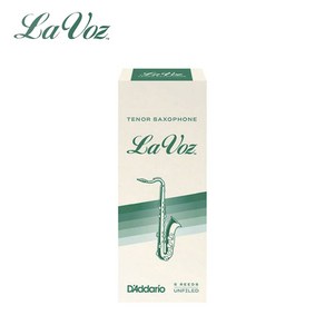 다다리오 라보즈 테너 색소폰 리드(5개입) 갈대 프랑스산 DADDARIO LAVOZ TENOR SAXOPHONE REEDS, 미디엄, 1개