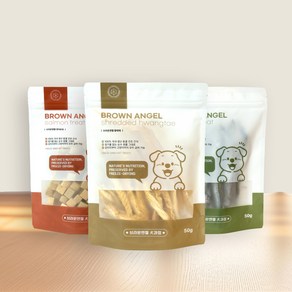 [브라운엔젤 견과점] 순수 원재료로 만든 동결건조 간식 50g 연어 외 7종, 열빙어트릿, 1개
