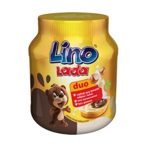 1+1 Lino Lada 화이트 코코아 헤이즐넛 스프레드 듀오 12oz350g, 2개, 350g