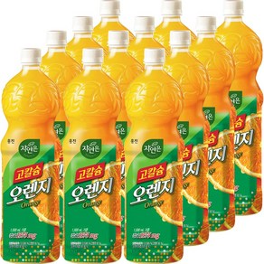 웅진 자연은 고칼슘 오렌지 1.5L x 12PET, 12개
