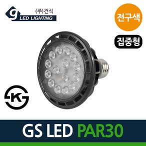 CN LED 파30 집중형 15W 램프 E26 전구 PAR30 레일등 인테리어 매장 카페, 1개, 전구색