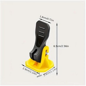 박하상점 타일 재사용 원터치 평탄 클립 바닥 수평 조절 스페이스 공구, 50개