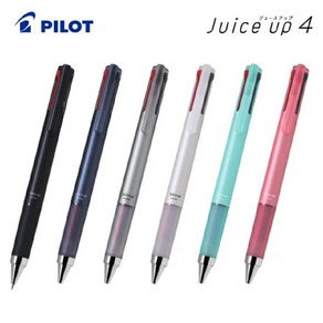 파이롯트 쥬스업 멀티펜 4색 볼펜 0.4mm JUICE UP PILOT, 쥬스업 3색 실버