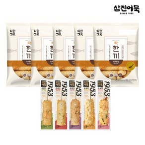 삼진어묵 [삼진어묵] 딱한끼 어묵탕(순한맛) x 5봉 + 순살바 5종