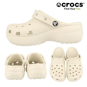 [간절기 할인][크록스] CROCS 클래식 플랫폼 클로그 우먼 206750-2Y2 C