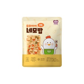 또또맘 우리아이 네모밥 치킨 400g x 1팩, 1개, 단품없음