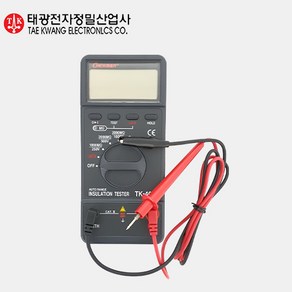 태광전자/디지털절연저항측정기-TK-4003-메가/테스타기측정기전압측정/절연저항계/디지탈메가