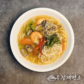 우정본가 [우정제면소] 멸치맛 칼국수 12인분세트 (생면2kg+스프12봉)