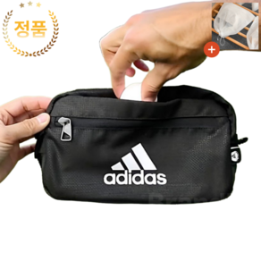[국내매장정품/AS가능] 아디다스 골프 크레스터블 파우치 백 + 사은품, FREE, 1개