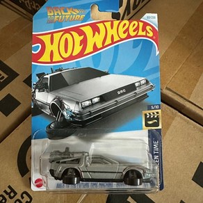 핫휠 24년 C D E 버전 Hot Wheels 미니 장난감 자동차 스포츠카 C4982, 09.(24C)백 투 더 퓨처 No. 60, 1개