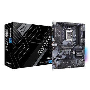 ASRock 마더보드 B660 Po RS Intel B660 시리즈 12세대 CPU (LGA1700) 대응 B660M ATX 마더보드 [국내 정규 대리점품]