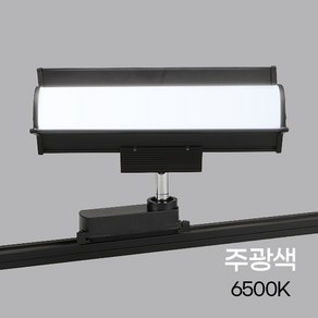 LED 레일조명 레일등기구 모던 투광기 30W, 블랙, 1세트, 주광색(하얀빛)