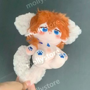 20cm 문스독 나카하라 츄야 무속성 솜인형 아이돌인형, 1개, 20cm (귀 + 꼬리)