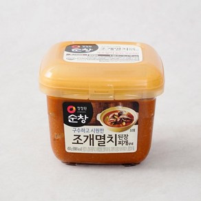 [메가마트]대상 청정원 순창 조개멸치 된장찌개 양념 450g, 1개