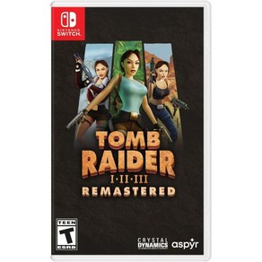 툼 레이더 IIII 리마스터드 주연 라라 크로프트 플레이스테이션 4, Nintendo Switch, Standad Edition, 1개