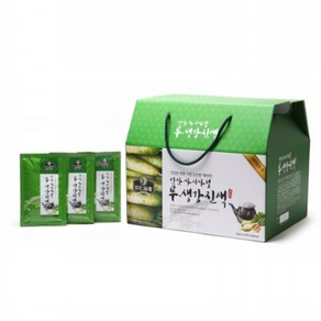 (주)인산가 정품 사시사철 무생강진액 80ml*30팩 60팩 120팩+2박스당 홍삼초코애크런치(49g)/ 인산죽염, 4.8L, 1개