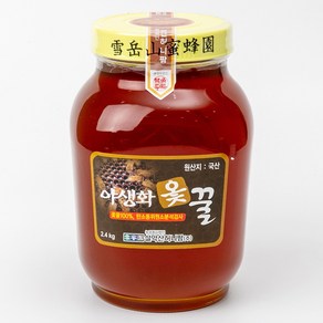 설악산허니팜 꽃꿀100% 야생화옻꿀, 2.4kg, 1개