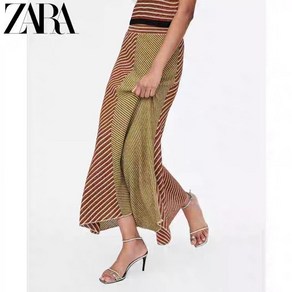 ZARA 자라 여성 언발란스 니트 스커트 6771101 6771/101