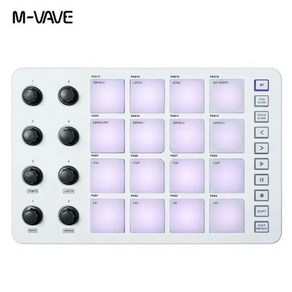 M VAVE SMC PAD LaunchPad USB C 휴대용 디자인 무선 MIDI 컨트롤러 초보자에게 적합