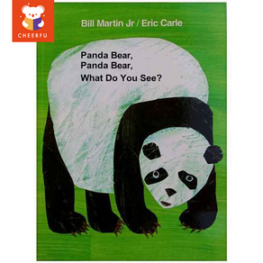 Pola Bea/ Bown Bea/ Panda Bea/ Baby Bea What Do You See? 영어 그림책 학습 카드 스토리북, Panda Bea