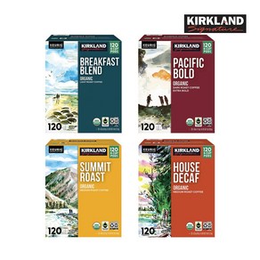 커클랜드 큐리그 캡슐커피 120개입 대용량 / Kikland Signatue Coffee K-Cup Pod 120ct, 브렉퍼스트, 1개