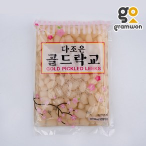 다조은 골드락교 1kg 이엔 일식 락교 대용량 업소용 반찬, 다조은 골드락교(소) 1kg, 1개