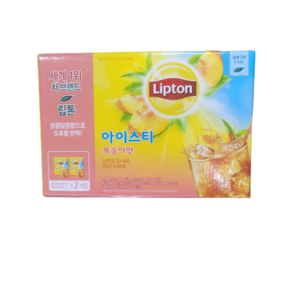 [트레이더스] 립톤 아이스티 믹스 복숭아맛 1540g(770gX2개입), 770g, 2개