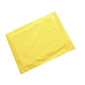 LDPE 이중지 택배봉투 노랑, 100개