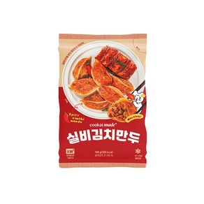 쿠캣 실비김치만두 즉석간편조리 168g x 3개