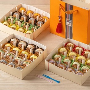 [풍미호두] 호두과자 전문 12가지 맛 9p 16p, 450g, 1개, MIX SET C (16p)
