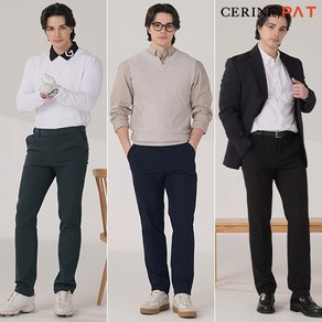 [CERINI by PAT] 남성 워셔블 릴렉스 팬츠 3종 세트 25s