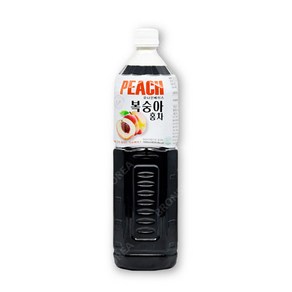 유나인베이스 복숭아홍차 1.5L X 8ea / 과일원액 희석음료