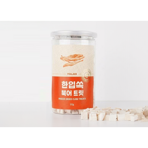 원바잇 트릿 강아지 동결건조 간식, 북어, 90g, 1개