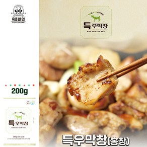 [육즙한입] 소막창-특우막창-참소스 20g 별도 증정, 3개, 200g