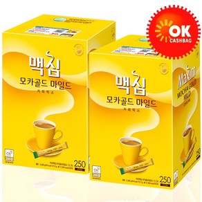 맥심 모카골드 커피믹스 250T+250T